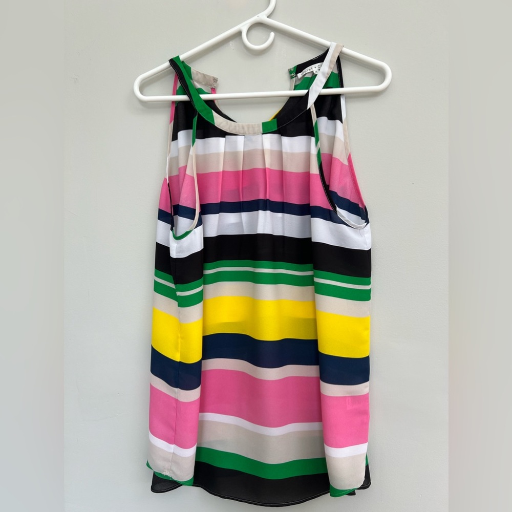 Violet and Claire Sleeveless Blouse XL